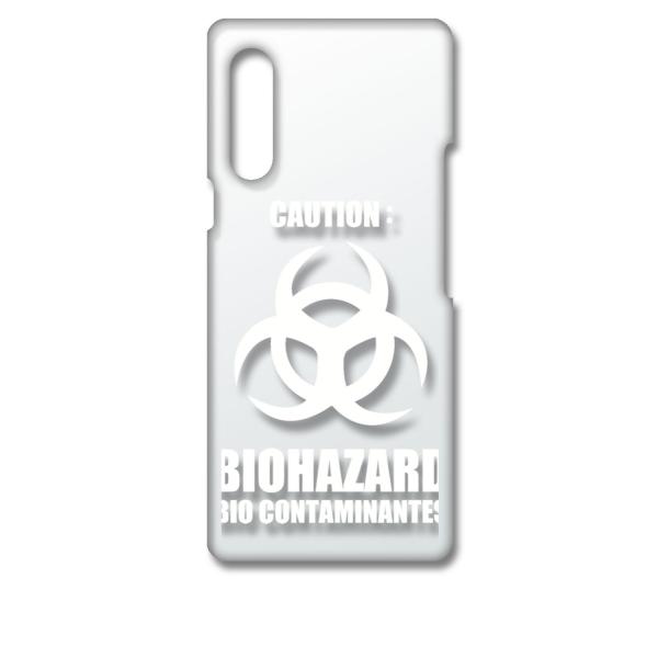 LG VELVET L-52A �G���W�[�x���x�b�g �N���A �n�[�h�P�[�X �o�C�I�n�U�[�h BIOHAZARD ���S �i�z���C�g�j �J�o�[ �W���P�b�g �X�}�[