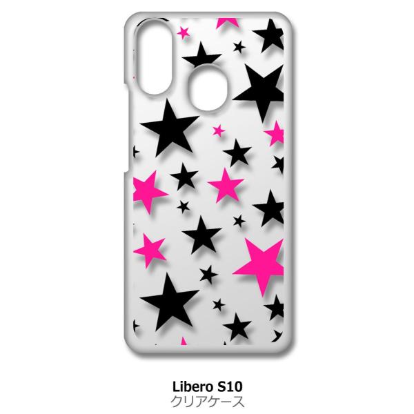 Libero S10 ZTE xS10 NA n[hP[X (ubN/sN) X^[ X}z P[X X}[gtH Jo[ JX