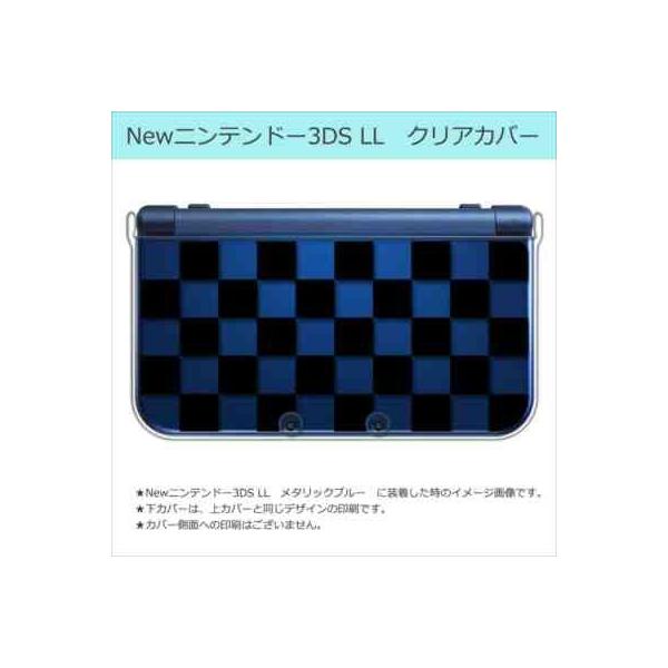 New �j���e���h�[ 3DS LL �N���A �n�[�h �J�o�[ �u���b�N�`�F�b�N(�u���b�N) �s��