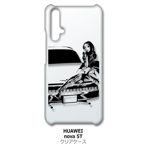 nova 5T HUAWEI nova5t �N���A �n�[�h�P�[�X �V���G�b�g �K�[�� �Z�N�V�[ �� �X�}�z �P�[�X �X�}�[�g�t�H�� �J�o�[ �J�X