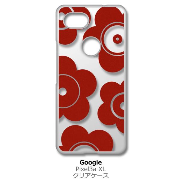 pixel3aXL Pixel 3a XL �N���A �n�[�h�P�[�X t026-���b�h �ԕ� �}�����b�R�� �X�}�z �P�[�X �X�}�[�g�t�H�� �J�o�[ �J�X