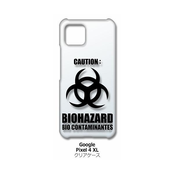 Pixel4 XL �N���A �n�[�h�P�[�X �o�C�I�n�U�[�h BIOHAZARD ���S �X�}�z �P�[�X �X�}�[�g�t�H�� �J�o�[ �J�X