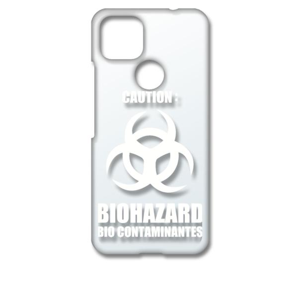 Pixel5a 5G �s�N�Z��5a5G �N���A �n�[�h�P�[�X �o�C�I�n�U�[�h BIOHAZARD ���S �i�z���C�g�j �J�o�[ �W���P�b�g �X�}�[