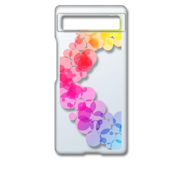 Google Pixel 6a �s�N�Z��6a�N���A �n�[�h�P�[�X ���C���{�[ �T�[�N�� �O���f�[�V���� �X�}�z �P�[�X �X�}�[�g�t�H�� �J
