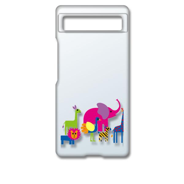 Google Pixel 6a �s�N�Z��6a�N���A �n�[�h�P�[�X �A�j�}�� ���� �J���t�� �L���� ���C�I�� �X�}�z �P�[�X �X�}�[�g�t�H��