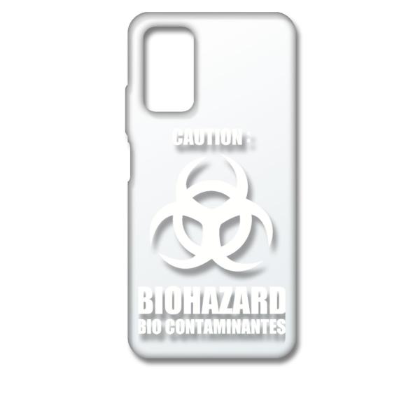 Redmi 9T �N���A �n�[�h�P�[�X �o�C�I�n�U�[�h BIOHAZARD ���S �i�z���C�g�j �J�o�[ �W���P�b�g �X�}�[