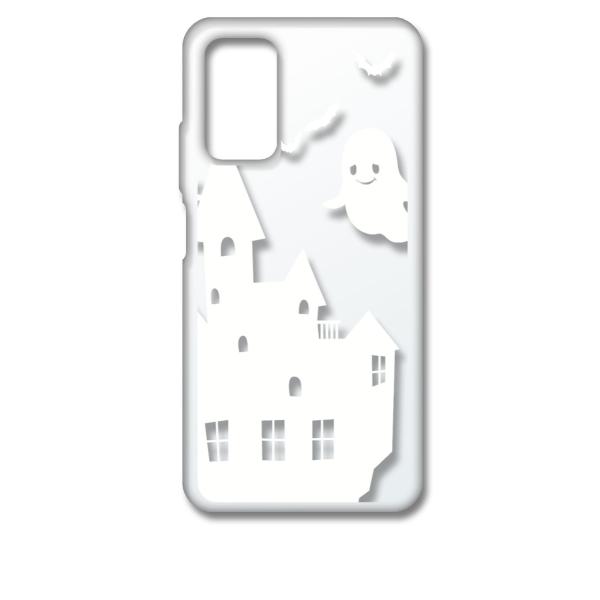 Redmi 9T �N���A �n�[�h�P�[�X ���΂� �S�[�X�g ���� �i�z���C�g�j �J�o�[ �W���P�b�g �X�}�[�g�t�H��