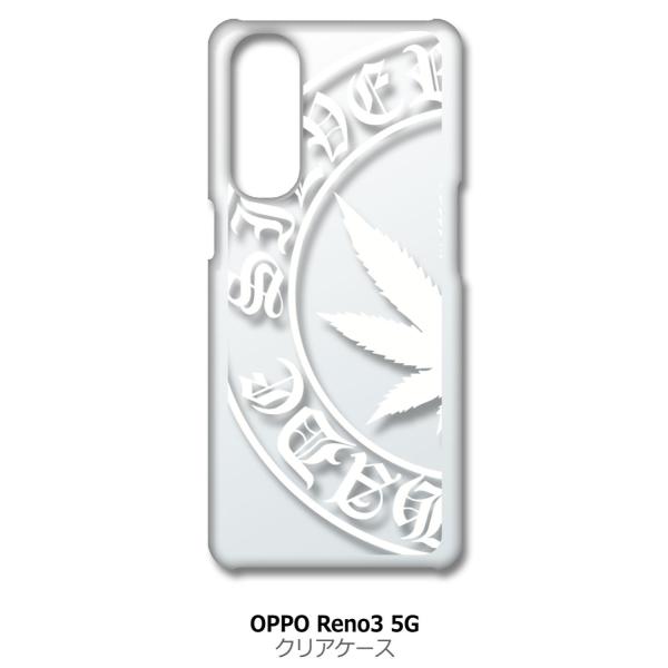 OPPO Reno3 5G �N���A �n�[�h�P�[�X �}���t�@�i �i�z���C�g�j ���S �J�o�[ �W���P�b�g �X�}�[�g�t�H�� �X�}�z�P�[�X
