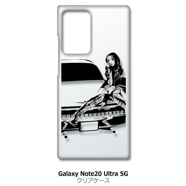 Galaxy Note20 Ultra 5G SC-53A SCG06 �N���A �n�[�h�P�[�X �V���G�b�g �K�[�� �Z�N�V�[ �� �X�}�z �P�[�X �X�}�[�g�t�H�� �J�o�[ �J�X