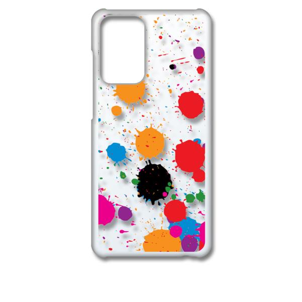 Galaxy A52 5G �N���A �n�[�h�P�[�X �y���L �J���t�� �y�C���g �X�}�z �P�[�X �X�}�[�g�t�H�� �J�o�[ �J�X�^