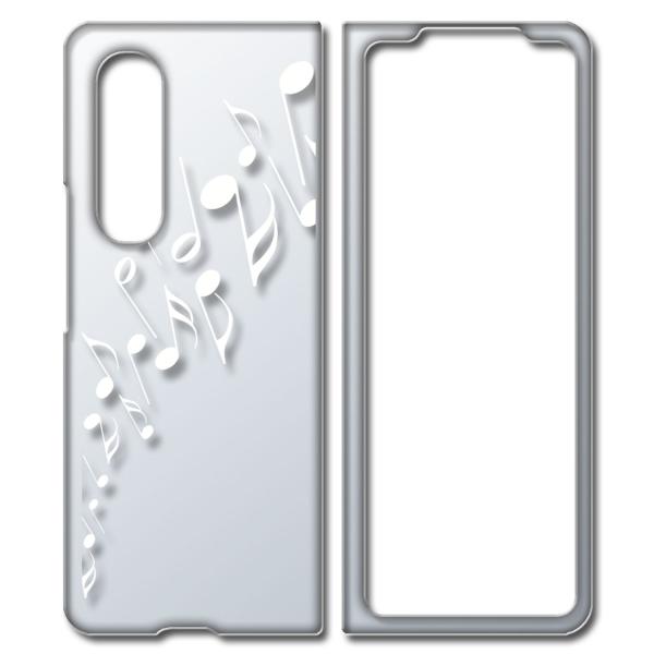 Galaxy Z Fold3 5G SC-55B SCG11 MNV[ NA n[hP[X (zCg) ~[WbN X}z P[X X}[gtH Jo[ J