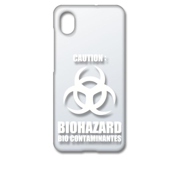 Galaxy A22 5G SC-56B �M�����N�V�[A22 �N���A �n�[�h�P�[�X �o�C�I�n�U�[�h BIOHAZARD ���S �i�z���C�g�j �J�o�[ �W���P�b�g �X�}�[