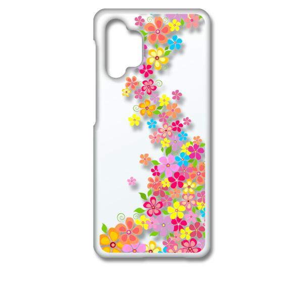 Galaxy A32 5G SCG08 �N���A �n�[�h�P�[�X �ԕ� �t�����[ ���ԕ� �J���t�� ���C�� �X�}�z �P�[�X �X�}�[�g�t�H��