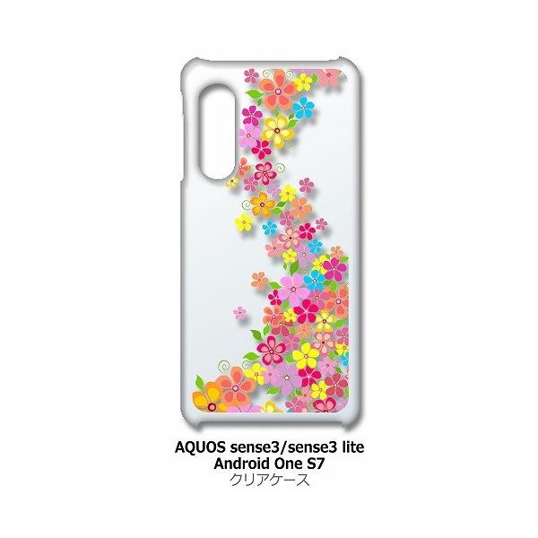 AQUOS sense3/sense3 lite/AndroidOneS7 SH-02M SHV45 �N���A �n�[�h�P�[�X �ԕ� �t�����[ ���ԕ� �J���t�� ���C�� �X�}�z �P�[�X �X�}�[�g�t�H�� �J�o