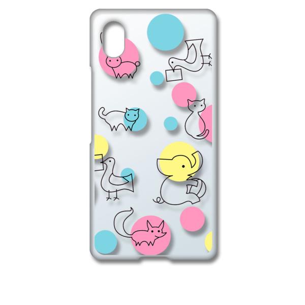 Xperia Ace III SO-53C SOG08 GNX؃A G[X3 NA n[hP[X Aj}hbg L  Jt X}z P[X X}[gtH J