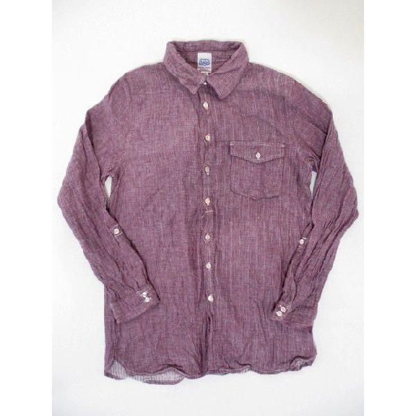 US RAGS (ユーエス ラグス) CHAMBRAY SHIRTS (シャツ) LAVENDER
