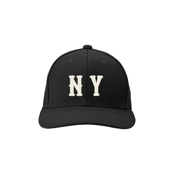 [ユニセックス] GOTHAM NYC (ゴッサムエヌワイシー ニューヨーク) SNAPBACK CAP (スナップバック キャップ) GN1246 / NY / BLACK (ブラック)