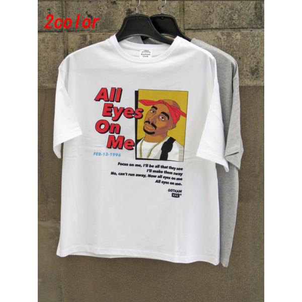 SALE!!  40%OFF OVER!!  [ 2color ] GOTHAM NYC (ゴッサム エヌワイシー)  [ ALLEYES-BTS ] S/S TEE (Tシャツ) GN893 / WHITE (ホワイト) / GREY (グレー)
