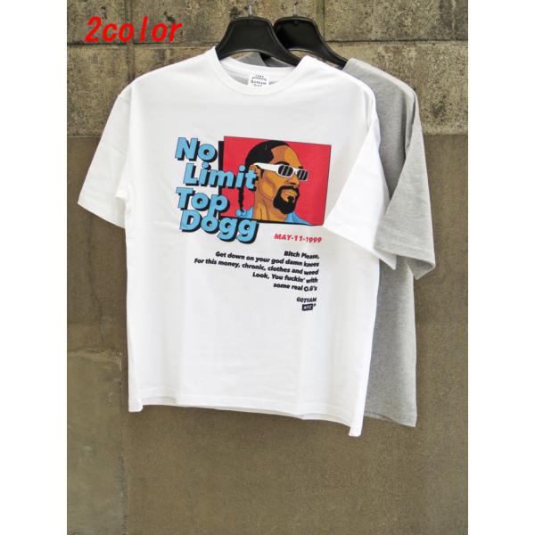 SALE!!  40%OFF OVER!! [ 2color ] GOTHAM NYC (ゴッサム エヌワイシー)  [ NOLIMIT-BTS ] S/S TEE (Tシャツ) GN895 / WHITE (ホワイト) / GREY (グレー)