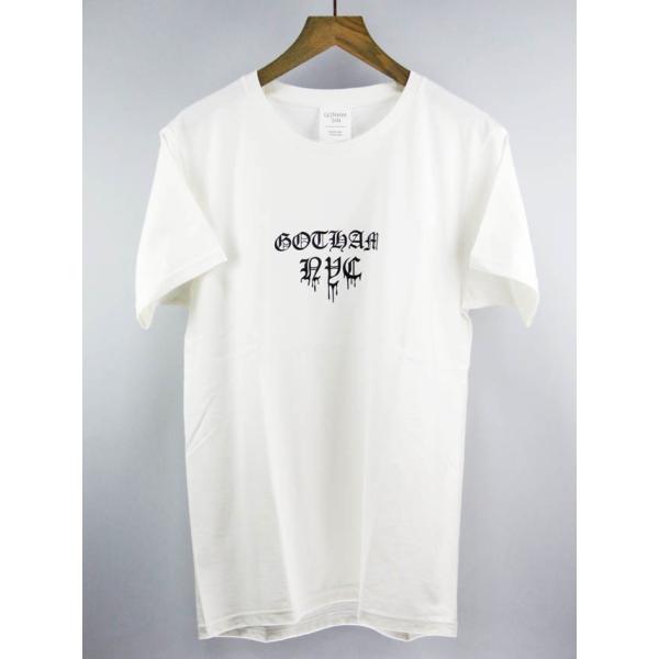 SALE!!  GOTHAM NYC (ゴッサム) S/S TEE (Ｔシャツ) GO-031 / WHITE (ホワイト)