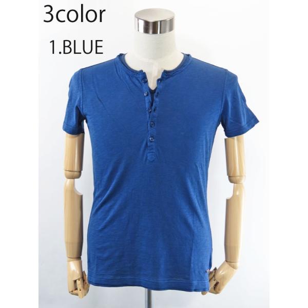 SALE!!   3color    Red Soul (レッドソウル)  ESAT Tee (ヘンリーネック Ｔシャツ)