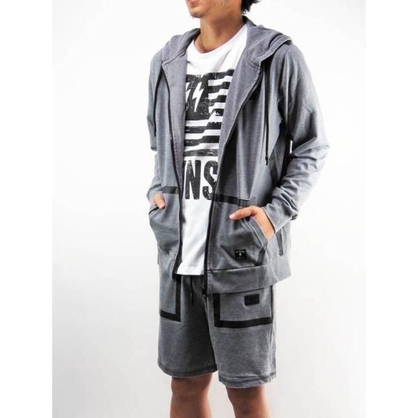 60%OFF SALE!!  PLINSKY (vXL[) SWEAT SET UP (ZbgAbv) GRAY