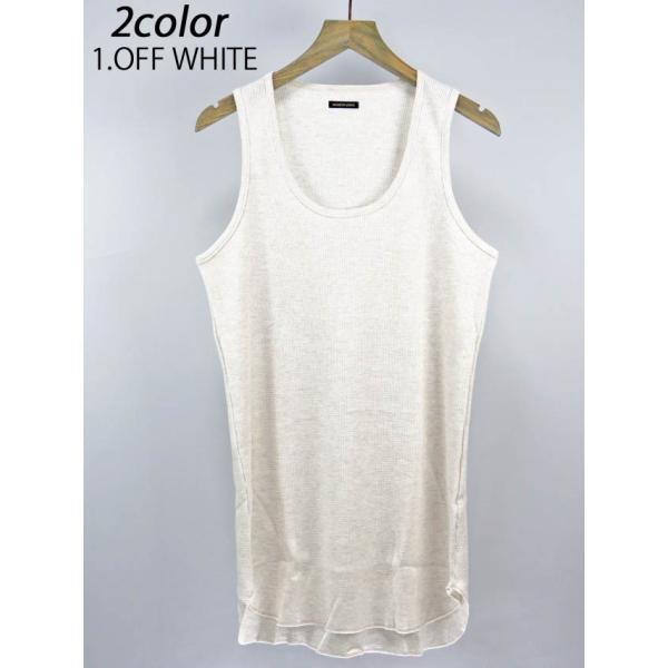 [2color] Seven Colors ORIGINAL  TANKTOP (タンクトップ) セミロング丈