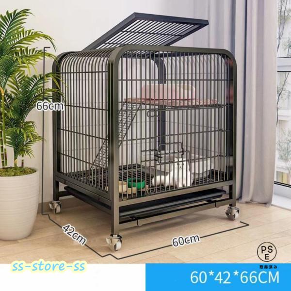 2024新品 猫用ケージ 大型 多頭飼い 組立簡単 折り畳み式 掃除し