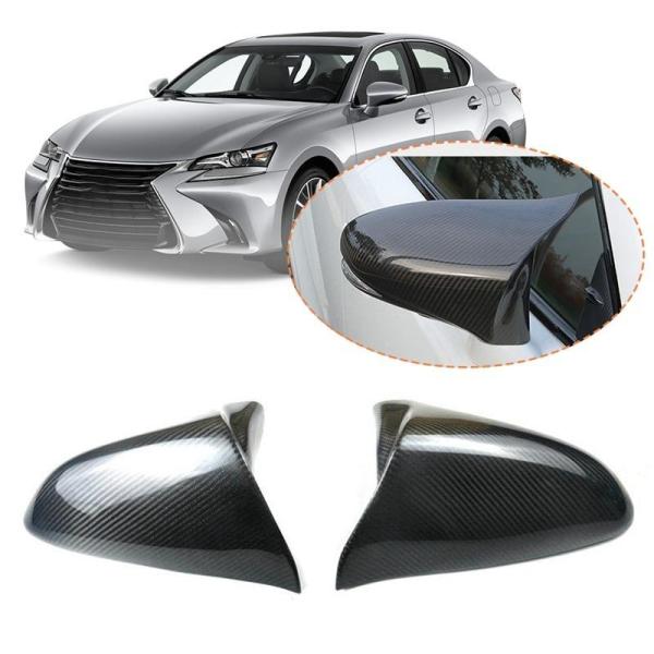サイドミラーカバー 新品【カーボン】レスサス Lexus gs/es/rc/rcf/gsf