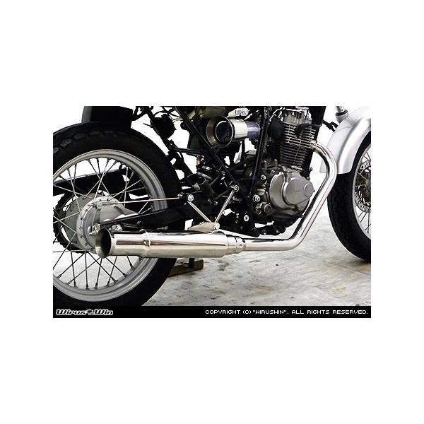 WirusWin ホンダ CB223S(JBK-MC40)用 オープンエンドマフラー WirusWin ホンダ CB223S(JBK-MC40)用 オープンエンドマフラー