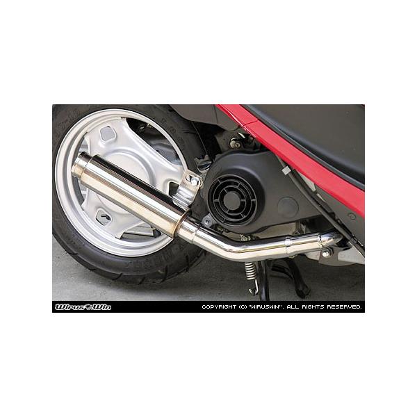 WirusWin レッツ4 社外マフラー O2センサー有 ロッドサイレンサー WirusWin レッツ4(CA45A・CA46A) O2センサー有 ロイヤルマフラー