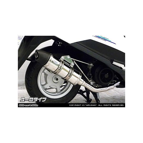 WirusWin アドレス125(2BJ-DT11A) ロイヤルマフラー ユーロタイプ