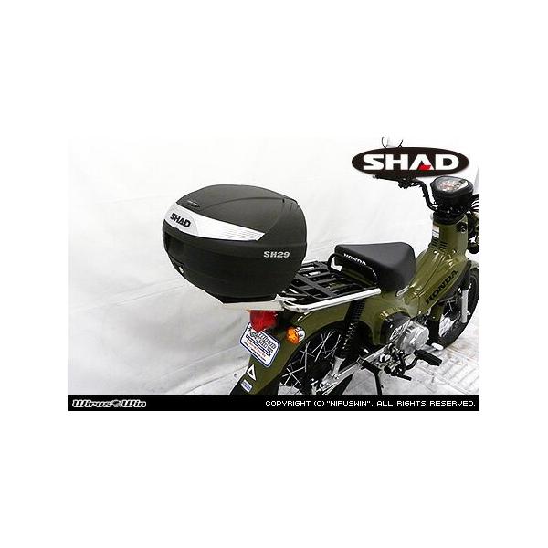 Wiruswin クロスカブ110 2bj Ja45 Shad製リアボックス付きダブルリアキャリア ウイルズウィン シャッド 20007084 エスエスオートパーツ 通販 Yahoo ショッピング