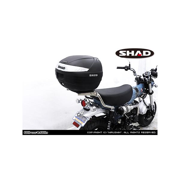 ホンダ WirusWin ダックス125(8BJ-JB04) SHAD製リアボックス付き ホンダ WirusWin ダックス125(8BJ-JB04) SHAD製リアボックス付き