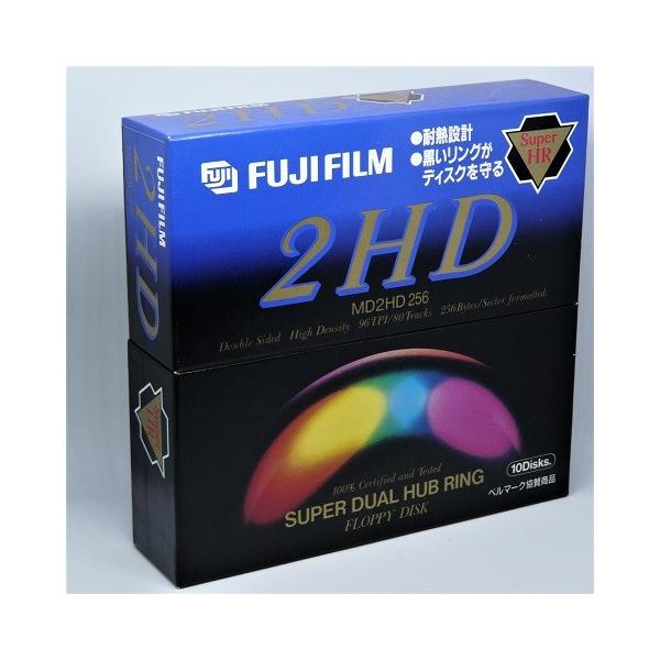 FUJIFILM 2HD フロッピーディスク MD2HD 256 ５インチ FUJIFILM（フジフイルム） FD 5インチ 2HD フロッピーディスク （10