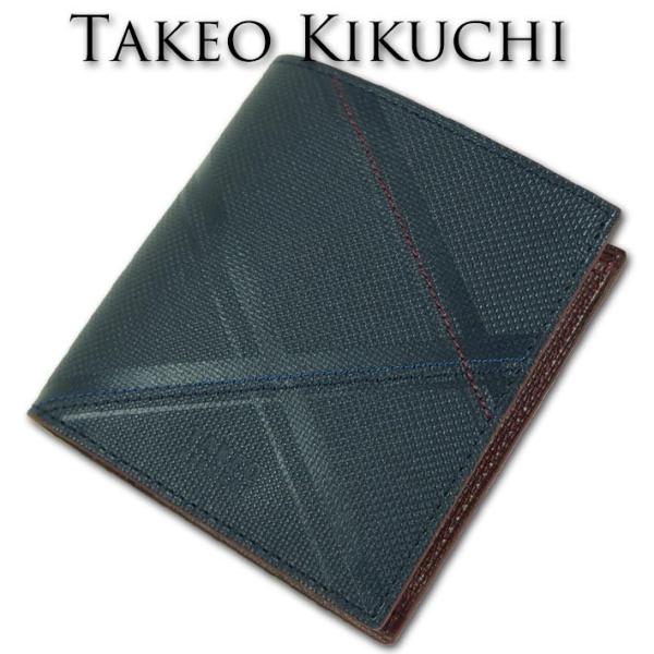タケオキクチ Takeo Kikuchi 牛革 コンパクト 二つ折り財布 メンズ ネイビー 紺 Buyee Buyee 일본 통신 판매 상품 옥션의 대리 입찰 대리 구매 서비스