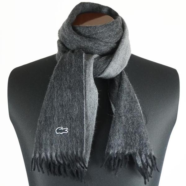 ラコステ Lacoste カシミヤ100 コンパクト マフラー メンズ グレー系 カシミア 無料ラッピング可 Buyee Servicio De Proxy Japones Buyee Compra En Japon