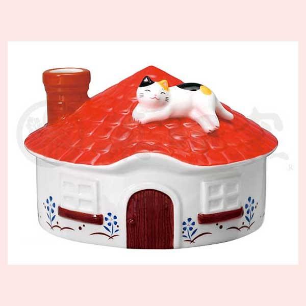 なつかし屋 なごみ猫 蚊遣器（コテージ） 4427 :mmtk-natu-452 