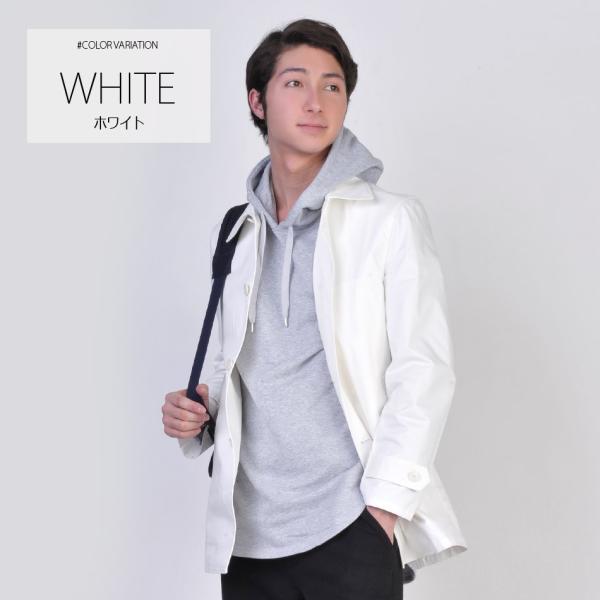 スプリングコート メンズ ショート ビジネス ホワイト マスタード イエロー L Xl 2l Ll 3l 大きいサイズ コート ストレッチ Sacro サークロ Buyee Buyee 日本の通販商品 オークションの代理入札 代理購入