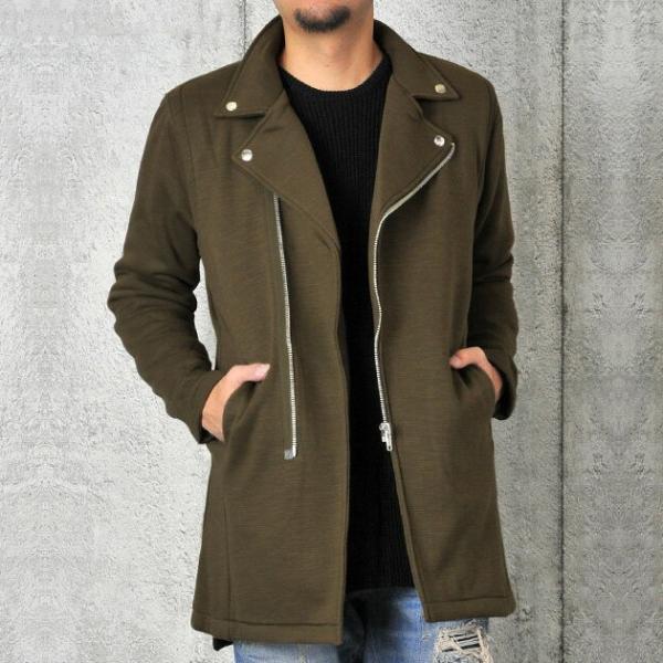 ライダース ダブルライダース ハーフコート コート メンズ ライダース