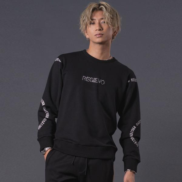 REGIEVO（レジエボ） ベーシックロゴトレーナー メンズ ビック