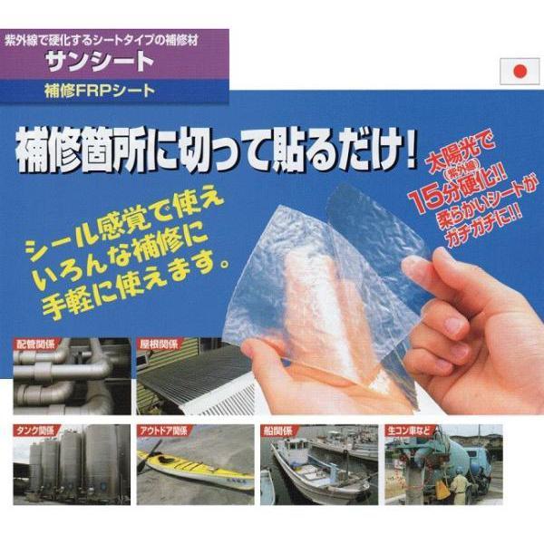 ユニテック FRP製補修シート UV-600 サンシート 補修テープ FRP ユニテック FRP製補修シート UV-600 サンシート 補修テープ FRP