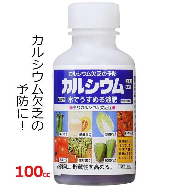 液肥 カルシウムエキス 100cc 希釈タイプ 肥料 カルシウム ミネラル 家庭菜園 家庭用 野菜作り ガーデニング アミノール