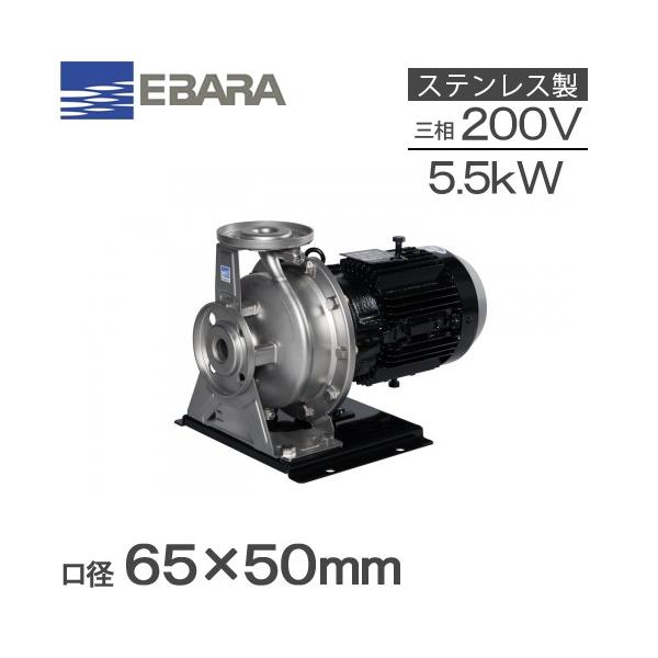 �G�o���|���v �X�e�����X���Q���|���v 65×50FDGP65.5E 5.5kw/60HZ/200V �`�����쏊 �z�|���v �����|���v FDP�^