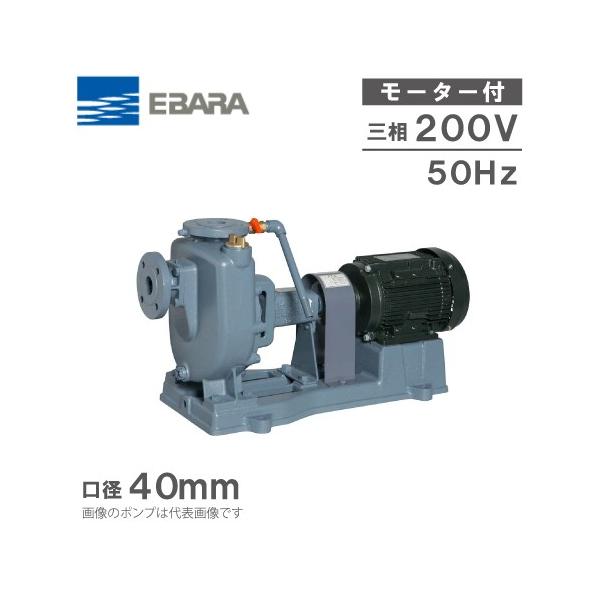 新品即決 エバラ LPS型ステンレス製ラインポンプ 100V 口径40mm 0.4kW