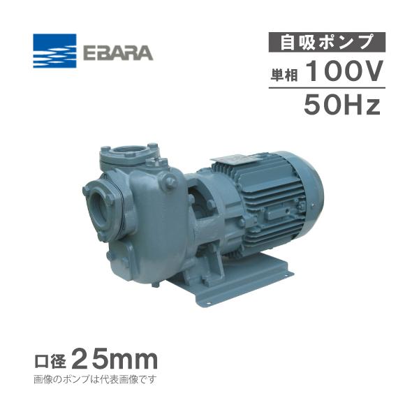 エバラポンプ 自吸式ポンプ 25SQGD5.4SA 25mm 0.4kw 50HZ 100V 給水