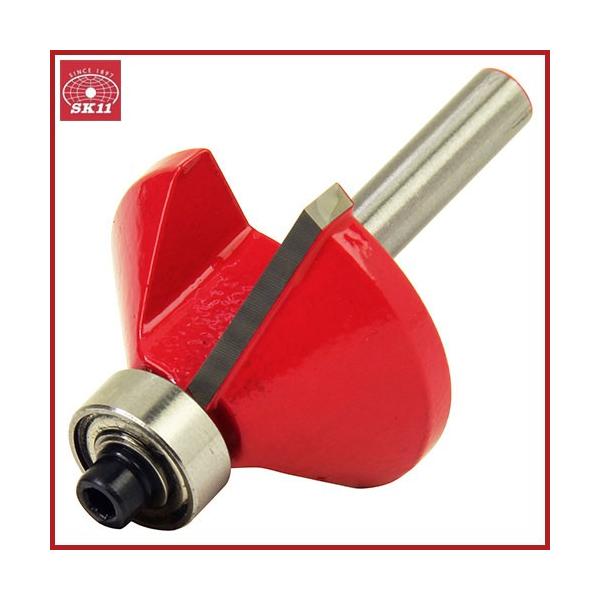 SK11 トリマービット 面取りビット45° SRB-32 35mm 軸径：6mm 木工用