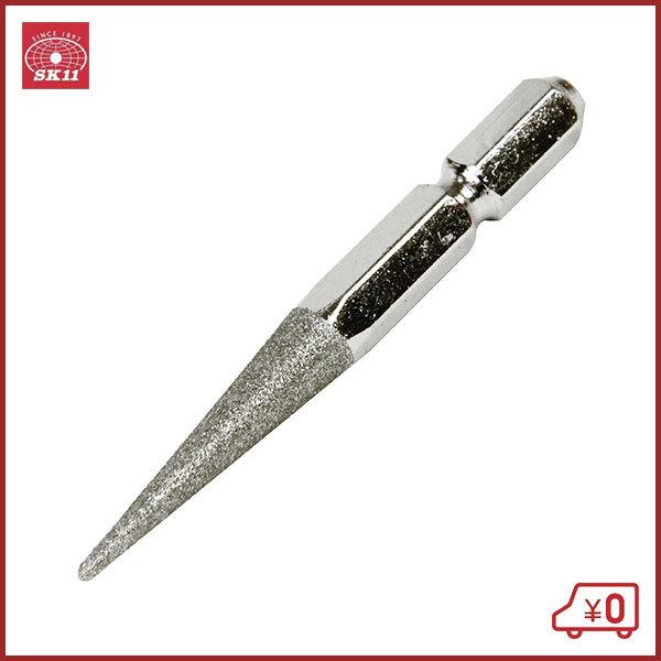 SK11 六角軸ダイヤモンドバー DIA-6HEX 粒度:100 トンガリ型 26 SK11 六角軸ダイヤモンドバー DIA-6HEX 粒度:100 トンガリ型 26