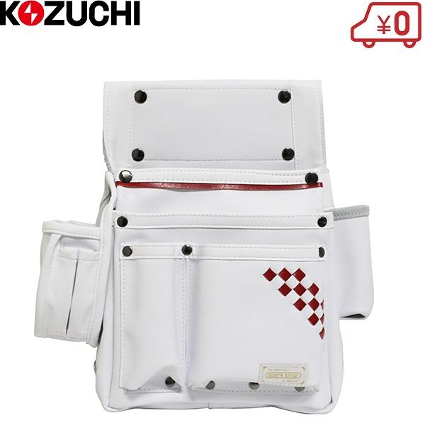 コヅチ 腰袋 本革製 工具差し 仮枠袋墨壺差付 SH-514 電工袋 大工 小物