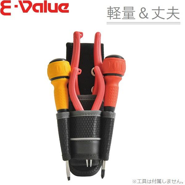 E-Value 工具差し 4丁差し 腰袋 ドライバー差し ETK-3T GR E-Value 工具差し 4丁差し 腰袋 ドライバー差し ETK-3T GR